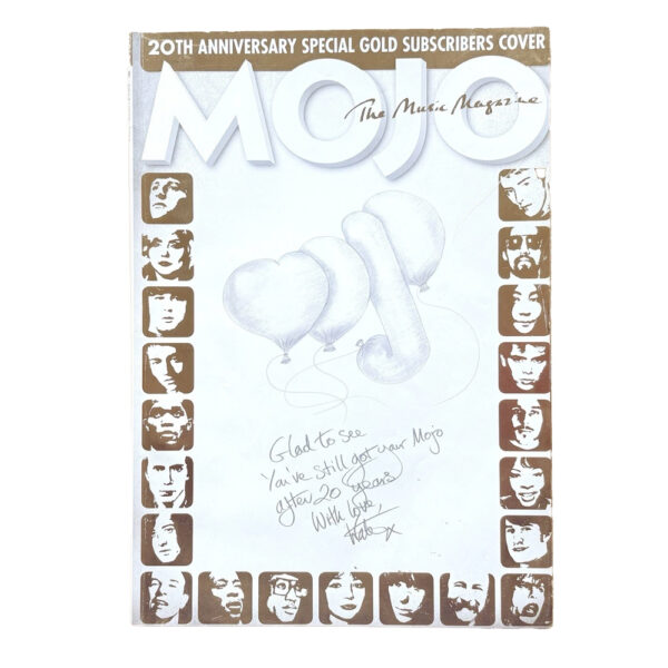 MOJO Magazine n. 241 dicembre 2013 con copertina disegnata da Kate Bush