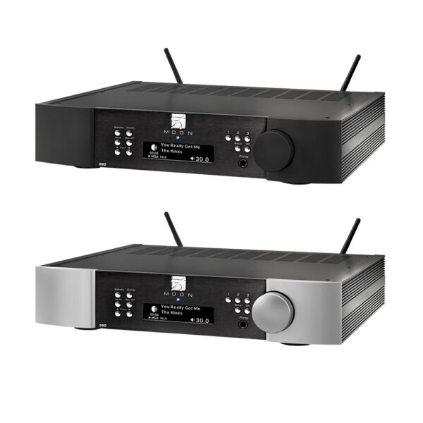 MOON 390 streamer DAC preamplificatore con MiND2