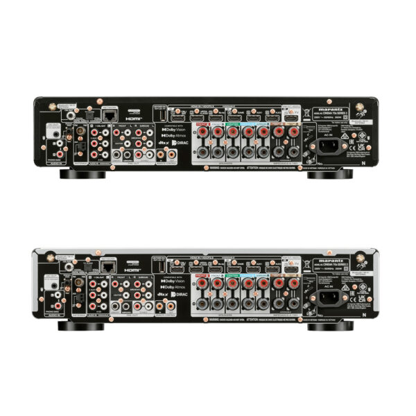 Marantz CINEMA 70s S2 pannello posteriore con sei HDMI