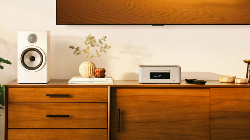 Marantz MCR 60n DAB sistema Hi-Fi all-in-one con HEOS
