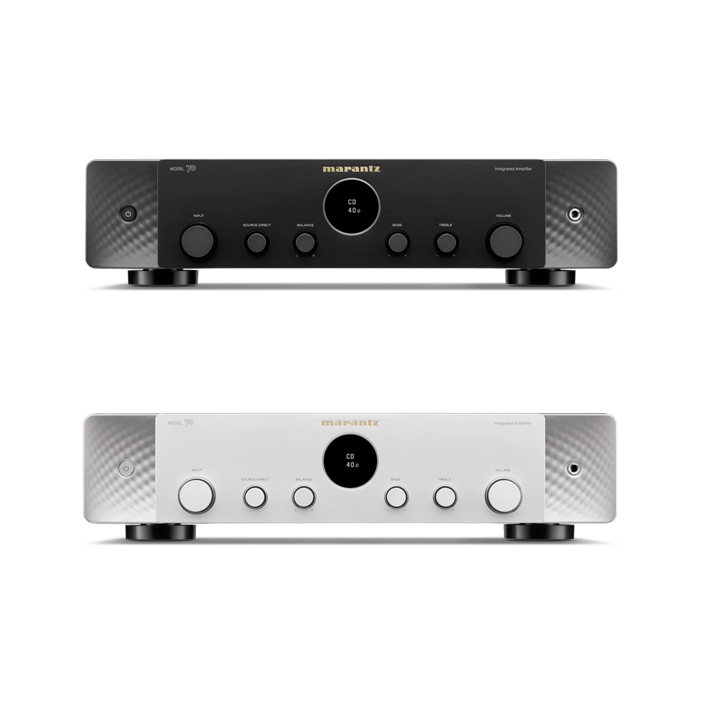 Marantz MODEL 70 – Amplificatore Integrato 2×50 W con HDMI ARC, Bluetooth aptX Adaptive e Phono MM