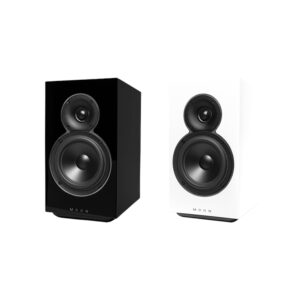 MOON Voice 22 – Coppia di Diffusori da Stand a 2 Vie con Hover Base