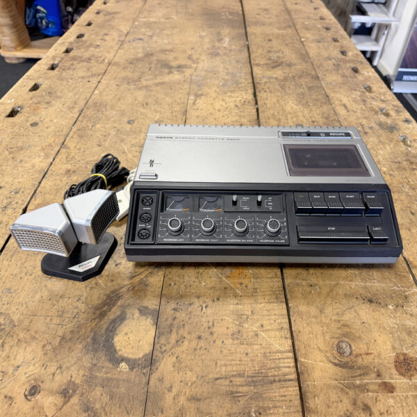 impianto Hi-Fi vintage Philips completo anni Settanta