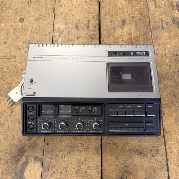 impianto Hi-Fi vintage Philips completo anni Settanta