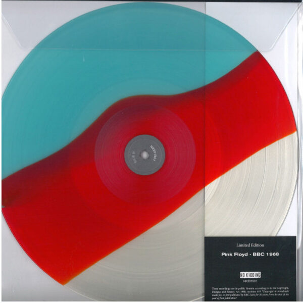 Pink Floyd BBC 1968 No Kidding – retro copertina