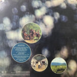 Pink Floyd Obscured by Clouds retro copertina con tracklist