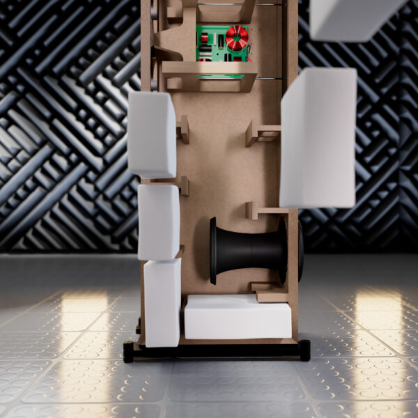 Radiant Acoustics Clarity 66 diffusori da pavimento Hi-Fi