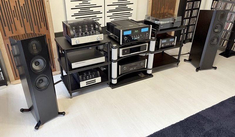 Diffusori da pavimento Scansonic M20.2 hi-fi compatti ed eleganti coppia