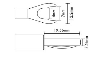 Shunyata Gamma Fixed Connector 