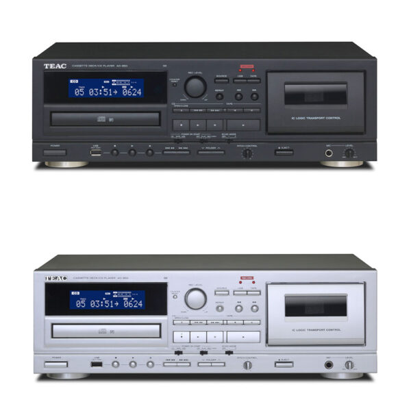 TEAC AD-850-SE CD cassette USB TEAC AD-850-SE lettore CD e registratore a cassette con USB