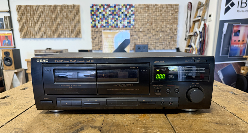 doppia piastra cassette TEAC W-600R usata