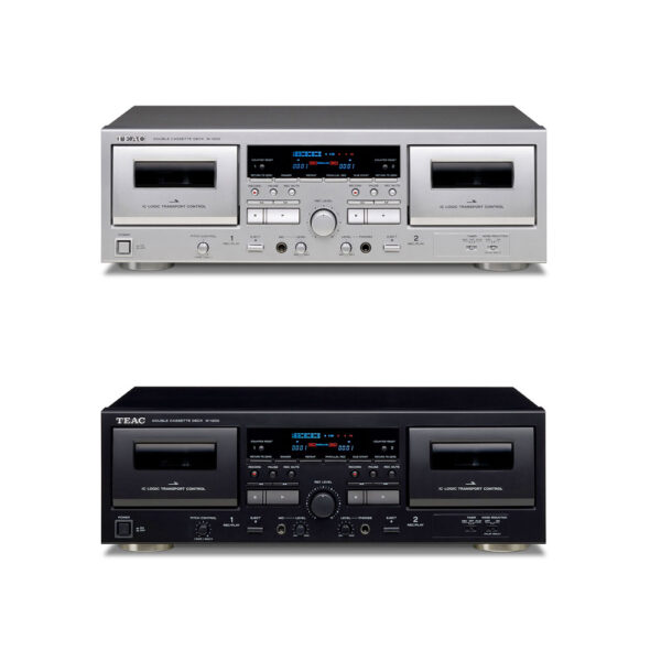 TEAC W-1200 doppia piastra a cassette TEAC W-1200 doppia piastra a cassette con registrazione USB