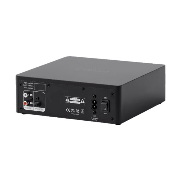 Tangent CD III vista posteriore uscite RCA e ottica TOSLINK