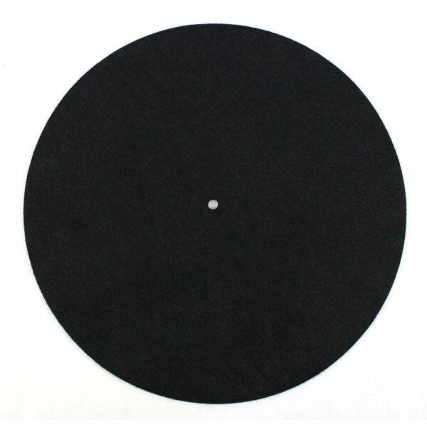 Tappetino Antistatico in Feltro Nero da 3 mm. per Giradischi