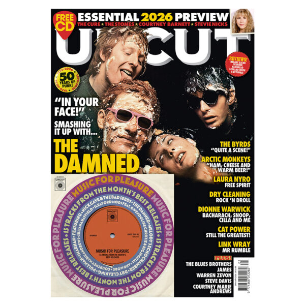 Uncut Magazine n. 347 gennaio 2026 con The Damned in copertina