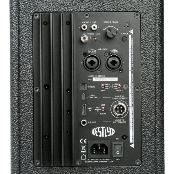 Vestlyd M6C Active diffusori coassiali amplificati