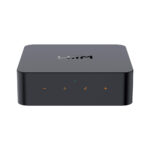 WiiM Pro Plus vista frontale streamer musicale nero