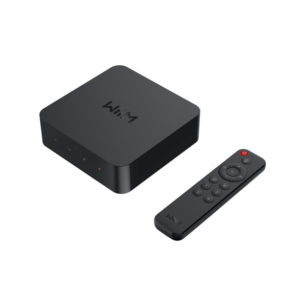 WiiM Pro Plus con telecomando Voice Remote incluso