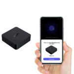 WiiM Pro streamer setup con smartphone