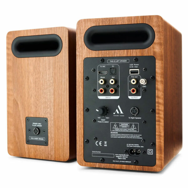 Coppia Casse Scaffale Attive - Argon Audio Fenris A4