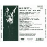 Retro del CD B.B. King – His Best - The Electric B.B. King (BGO Records)