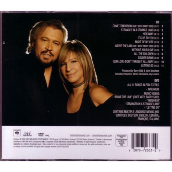 Retro del CD Barbra Streisand – Guilty Pleasures (Columbia)