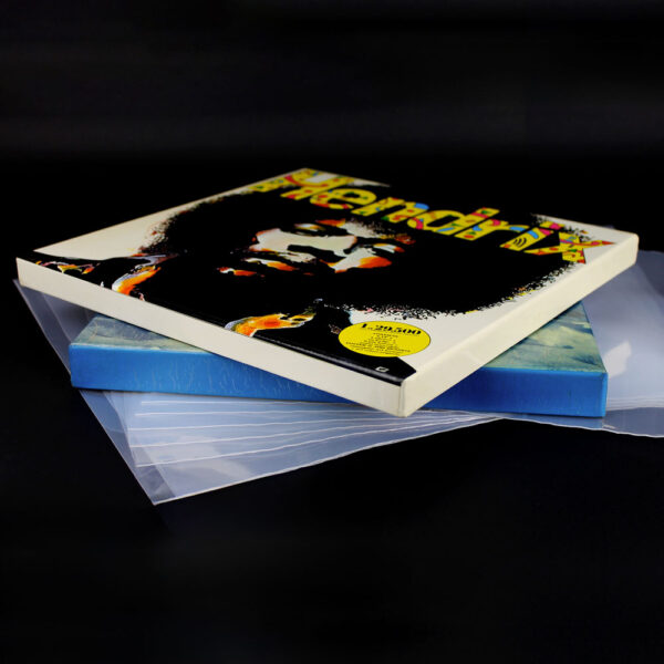 Buste esterne LP polietilene 150 micron cofanetti