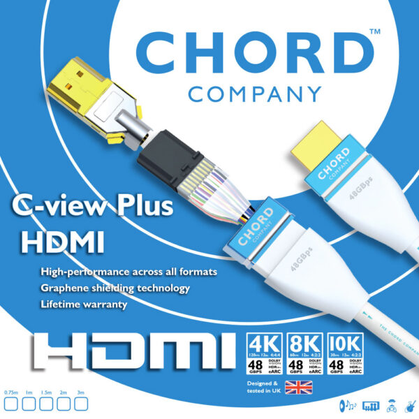 Cavo HDMI Ultra High Speed Chord C-View Plus