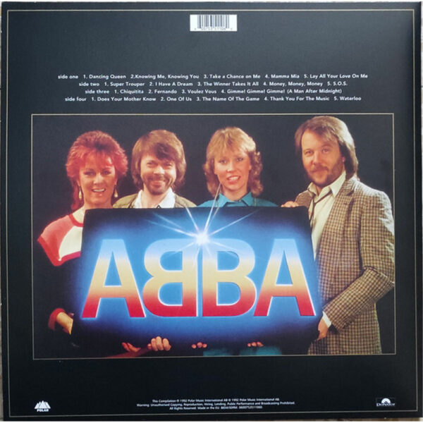 ABBA – Gold (Greatest Hits) 2 X LP