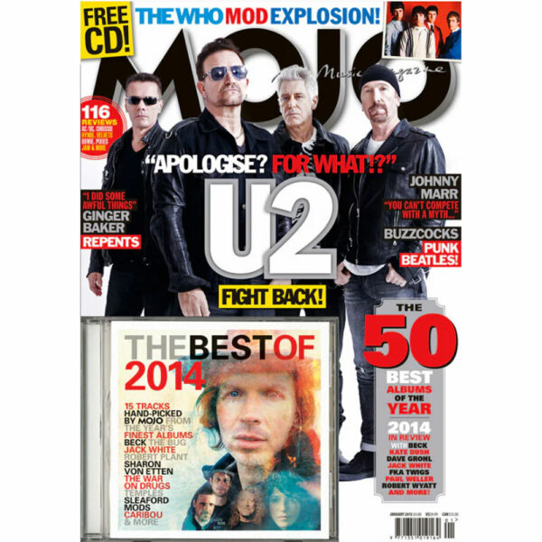 MOJO Magazine 254 – January 2015 – U2 + CD