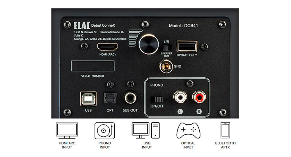 Elac Debut Connex DCB41