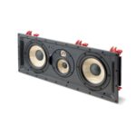 Focal 300 IWLCR6 montato in orizzontale come canale centrale, con il modulo midrange e tweeter ruotato