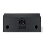 Retro del Focal Aria Evo X Center con i due condotti reflex e i morsetti per i cavi