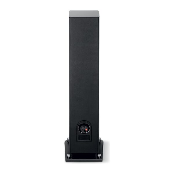 Retro del diffusore Focal Aria Evo X N°2 nero con morsetti per i cavi