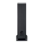 Retro del diffusore Focal Aria Evo X N°4 nero con morsetti per i cavi