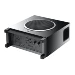Focal Sub Air nero lucido posizionato in orizzontale