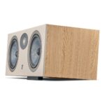 Focal Theva Center in Legno chiaro inclinato sulla base integrata