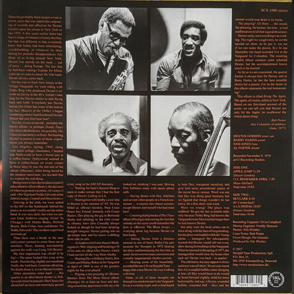 Dexter Gordon Quartet – Biting the Apple