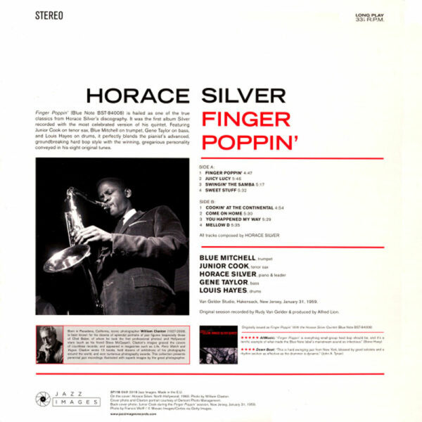 The Horace Silver Quintet – Finger Poppin'