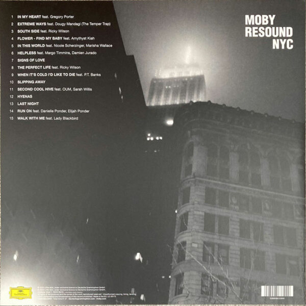 Moby – Resound NYC (Crystal Clear 2 LP)