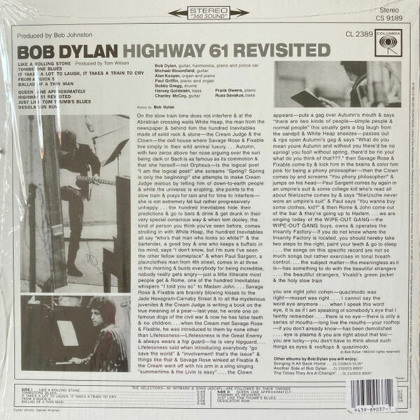 Bob Dylan – Highway 61 Revisite