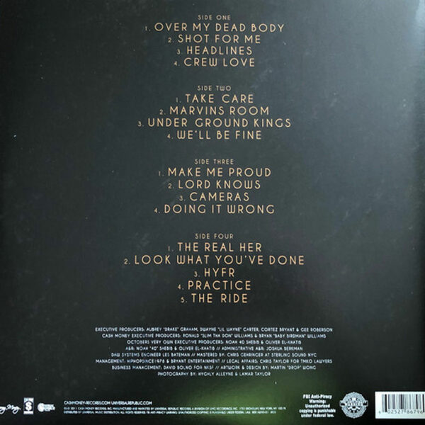 Drake – Take Care (2021 2 x LP 33rp)