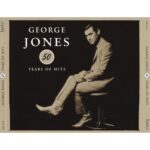 George Jones – 50 Years Of Hits, copertina frontale del CD