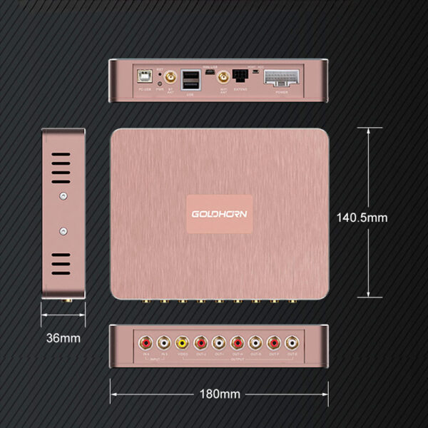 Goldhorn P1 DSPA processore audio di alta qualità