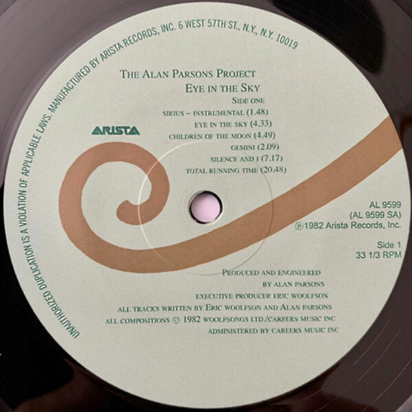 The Alan Parsons Project – Eye in the Sky