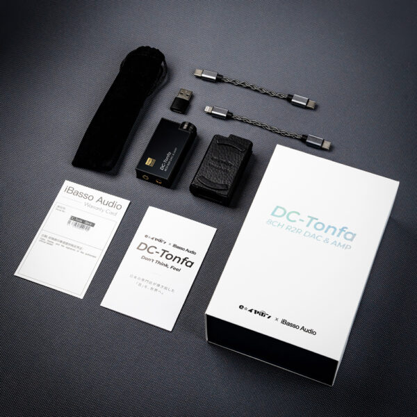 iBasso DC-Tonfa con custodia e cavi USB inclusi