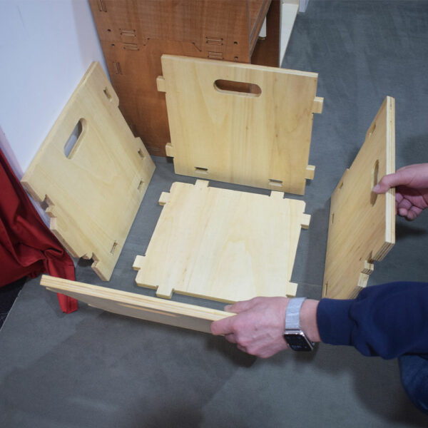 Mobile Contenitore Componibile per Vinili - Extrasound Cube