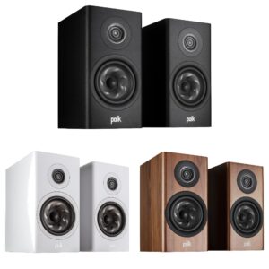 Polk Reserve R200 nelle finiture nero, bianco, noce