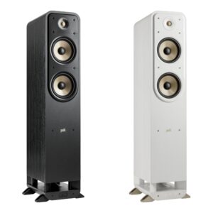 Polk Signature Elite ES55 nelle finiture nero e bianco