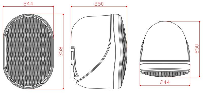 apart audio ovo8 dimensioni